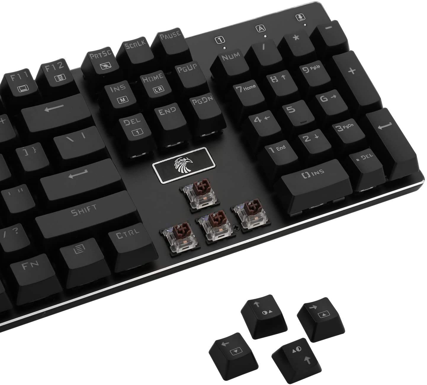 Outemu Brown Switches, Mechanical Keyboard Switch, Cherry Mx Equivalent, DIY with Switch Puller