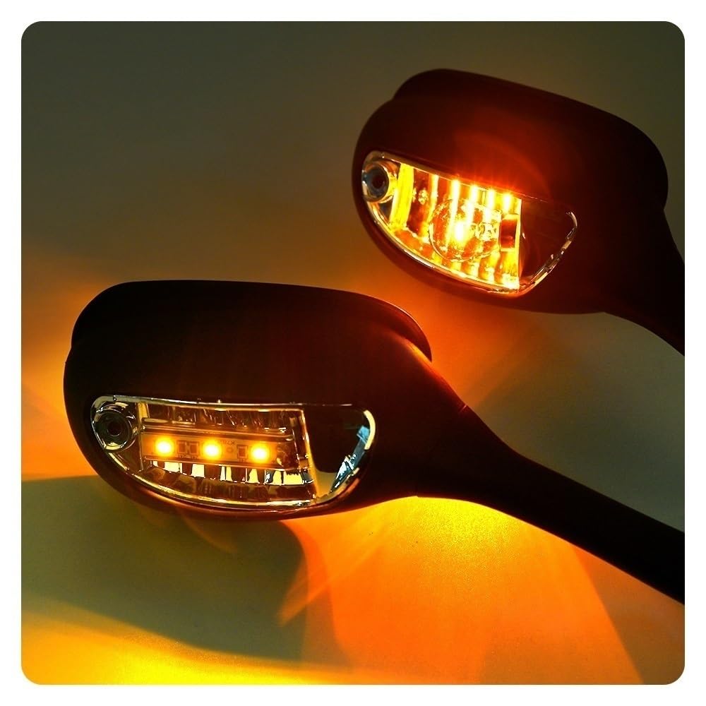 Moto Lusterko końcówkowe kierownicy Motocyklowa k Pasuje Do Suzuki GSXR600 GSXR750 GSXR1000 K5 K6 K7 K8 2005 2006 2007 2008 2009 2010 Widok Z Tyłu Światło Lustrzane Lusterka