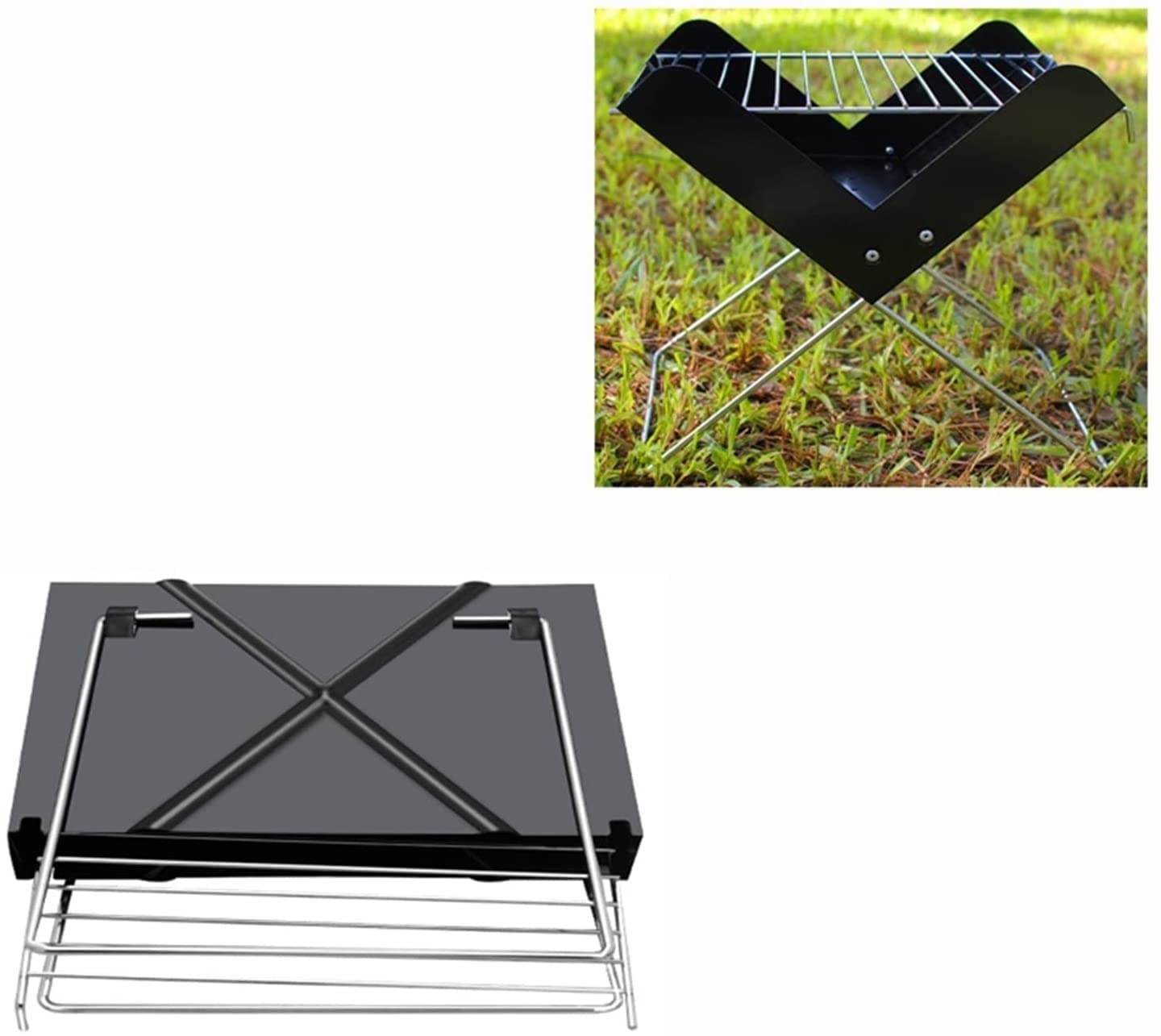 Grill Ogrodowy Grille Na Węgiel Drzewny Składany Grill Ogrodowy Do Ogrodu I Na Kemping Przenośny Piec Na Węgiel Drzewny