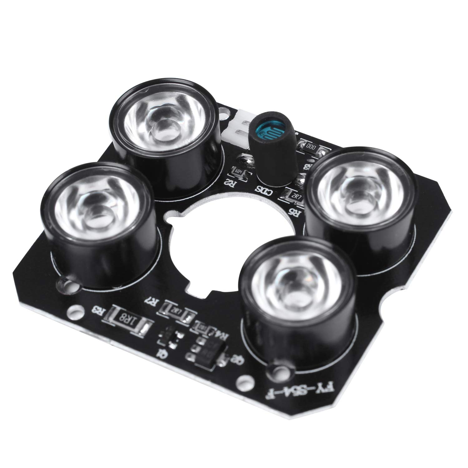 4 Array IR LED Spot Light Infrarossi per Telecamere CCTV Visione Notturna 52mm