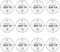 Vista 1 de B3V - Batería de repuesto de alta capacidad compatible con collares electrónicos de alta tecnología de MS-4 y MS-5, paquete de 12