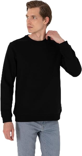 Pierre Cardin Erkek Siyah Sweatshirt 50314978-VR046