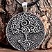 LANGHONG Tree of Life Necklace For Women Antique Silver Yoga Necklace Talisman