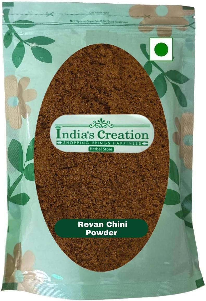 Rheum emodi Root Powder-Revan Chini Powder-Revand Khatai Jadd Powder-Raw Herbs-Rewand Khatai-Single Herbs-Jadi Booti (100 Gram)