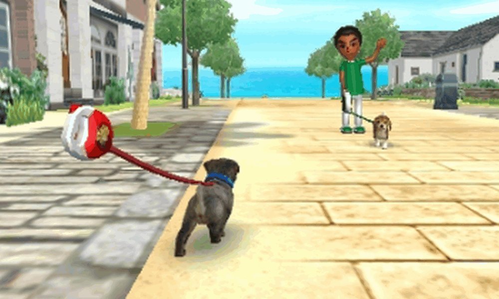 Nintendo 3DS Nintendogs + Gatos: Golden Retiever