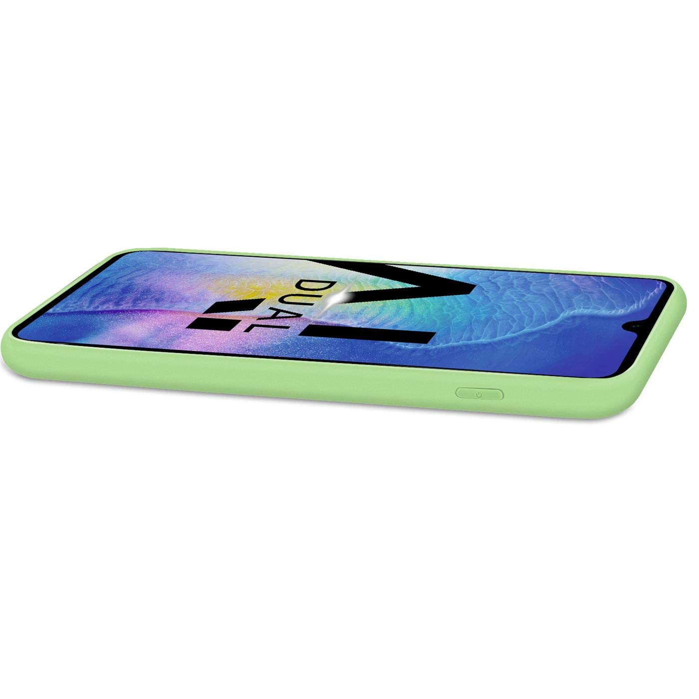 Verco Handyhülle Für Huawei Mate 20 – TPU Silikon, Grün, Stoßfest, Mit Kameraschutz & Weichem Innenfutter