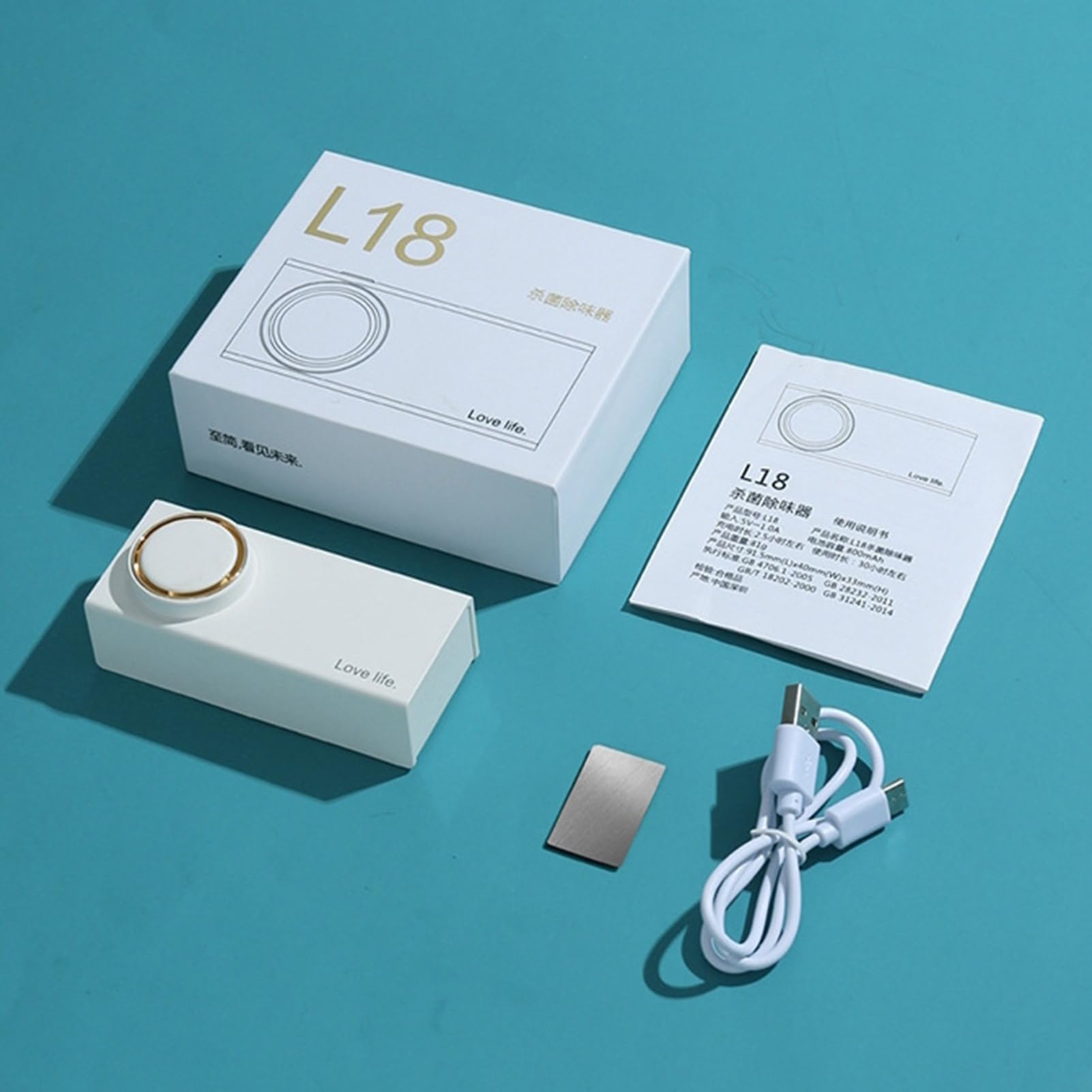 Eliminatore di odori frigorifero | Assorbente Odori Armadio Deodorante Frigo Eliminatore di Odori 3 Modalità Dispositivo Intelligente per Cucina Armadio Toilette Viaggi