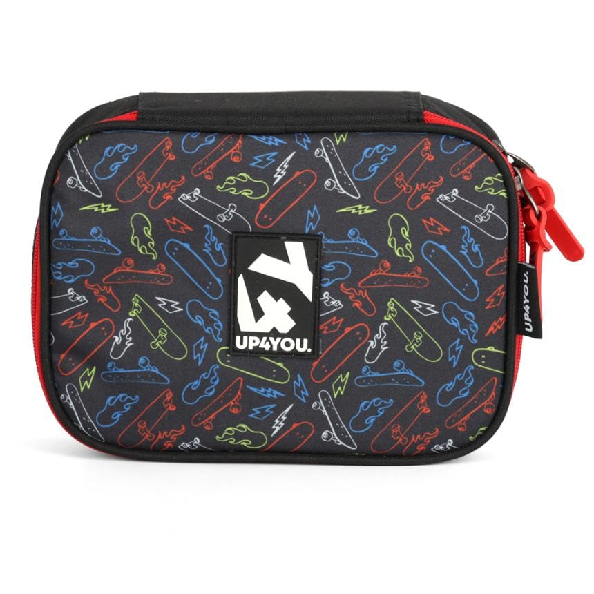 Estojo Escolar Infantil 100 Pens Up4You by Luxcel Ref 47954 (PRETO)