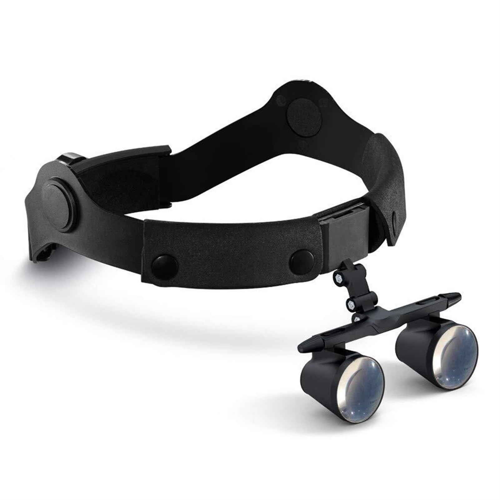SaryEdge Magnifier With Light, Magnifier Dentist Dental Surgical Binocular Loupes 2.5X Optical Glass Loupe,