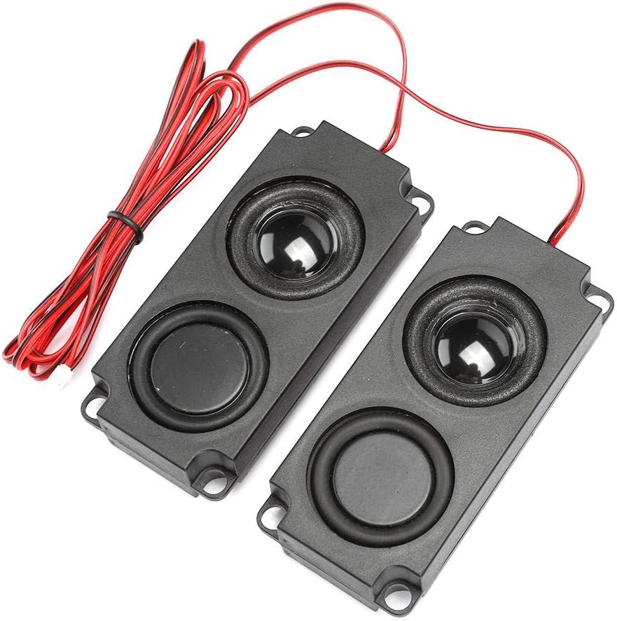 Audio Speaker Portable Black 8Ω 5W Heavy Bass Audio Cavity 40 mm Internal Magnetic Dual Speaker with Large Volume for All Types of Digital Products
