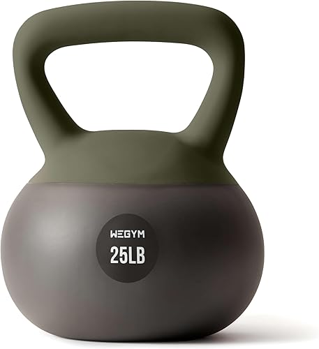 Miniatura 13 de WeGym Mancuernas suaves con base resistente a impactos acolchada y mango antideslizante de agarre ancho para entrenamientos en casa, levantamiento