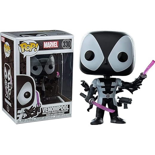 Funko Pop: Marvel - Venompool Back In Black Collectible Figure, Multicolor