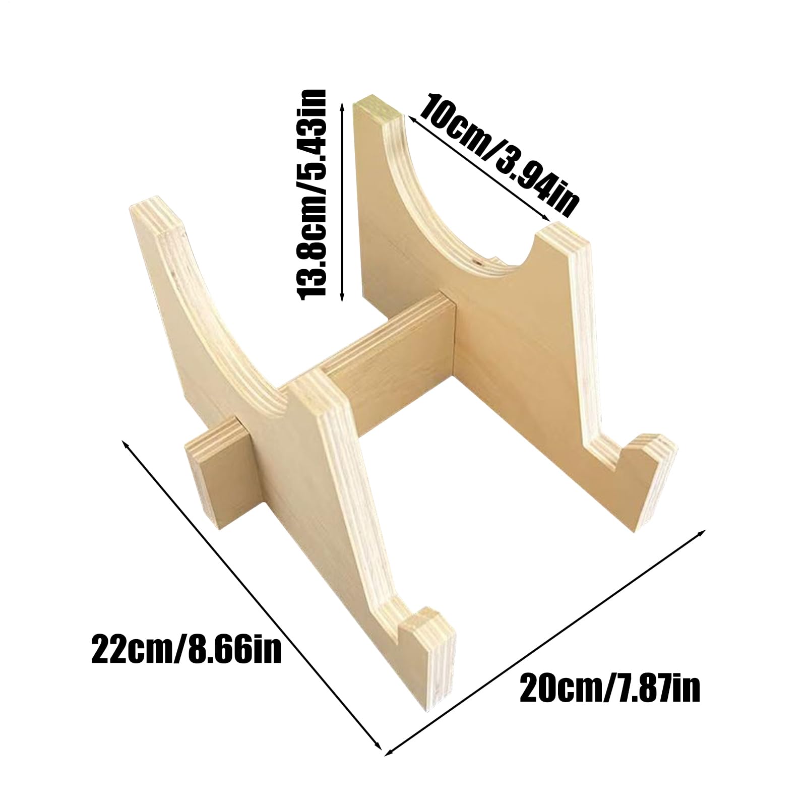 Balance-Board-Halterung – Halterung für Balance Board – Holzständer für Fitnessgeräte zu Hause