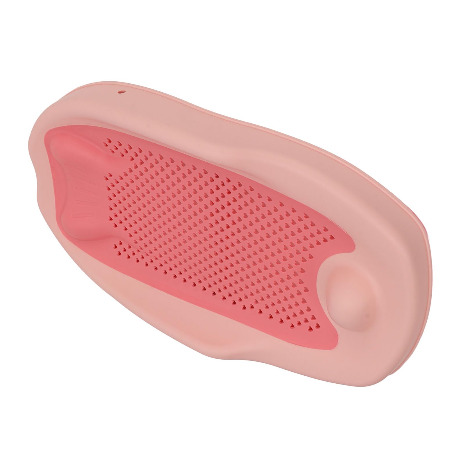 Supporto per Bagnetto, Supporto per Vasca da Bagno Pieghevole in Plastica Antiscivolo per Bagno per Neonati (PINK)