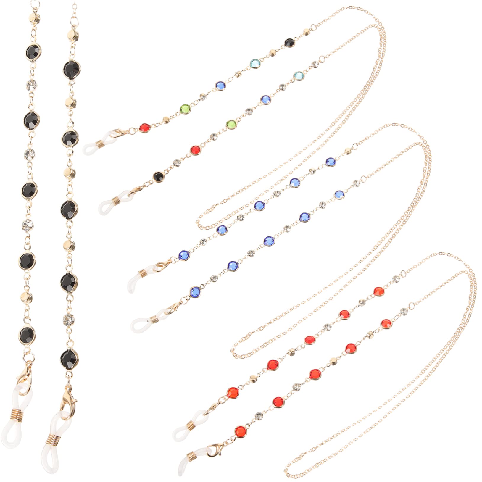Healeved Catena Di Occhiali Cinturini Per Occhiali A Forma Di Occhiali Da Sole Alla Moda Uomo Occhiali Da Sole Catene Per Occhiali Da Donna Cord Degli Occhiali Lega