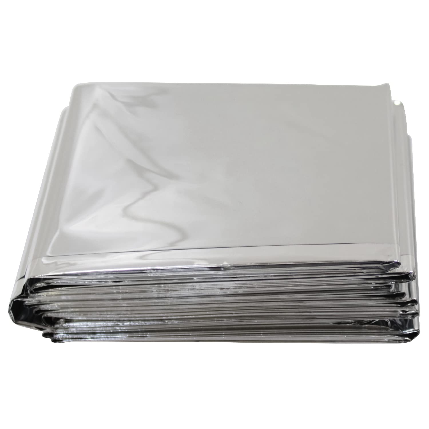 Kemp USA 6.5' Aluminum Gray Multi-Purpose First Aid Mylar Emergency Blanket
