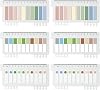 Cinvo 1200 Pieces Sticky Index Tabs Page Markers Self-stick Strip Tabs with Ruler File Tabs Flags Binder Labels for Reading Notes Books Folders Monitors Cabinets Office SchoolMorandi Color, 6 Sheets