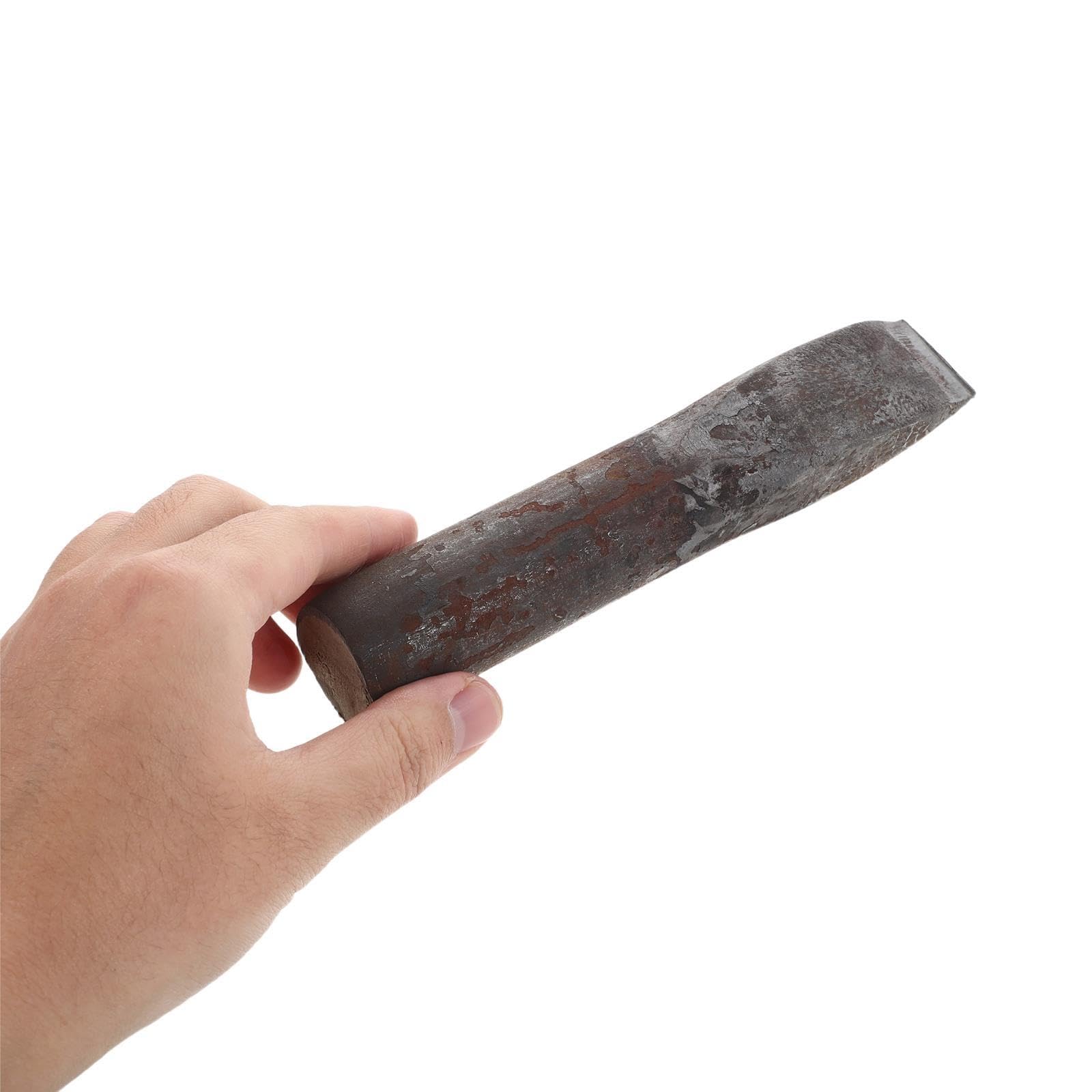 BESTonZON Cuneo Spaccalegna Manuale in Acciaio Forgiato Resistente, Piccolo Utensile Portatile Antiscivolo per Legna da Ardere, Uso Outdoor per Campeggio, Gestione Territorio e Caminetti