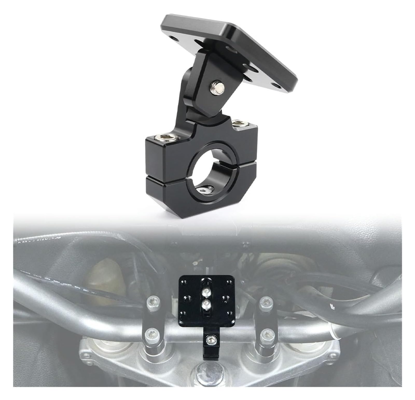 Navigationshalter Für ER-5 1997-2006 22mm 28mm Lenker GPS-Halterung Motorrad-Navigationshalterung