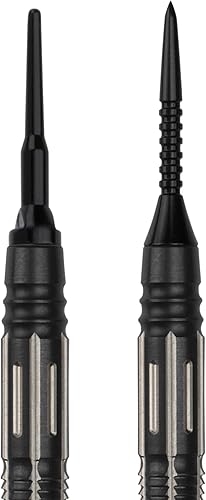 Miniatura 8 de Viper Black Flux 90 Tungsten Professional Steel or Soft Tip Conversion Dart Set