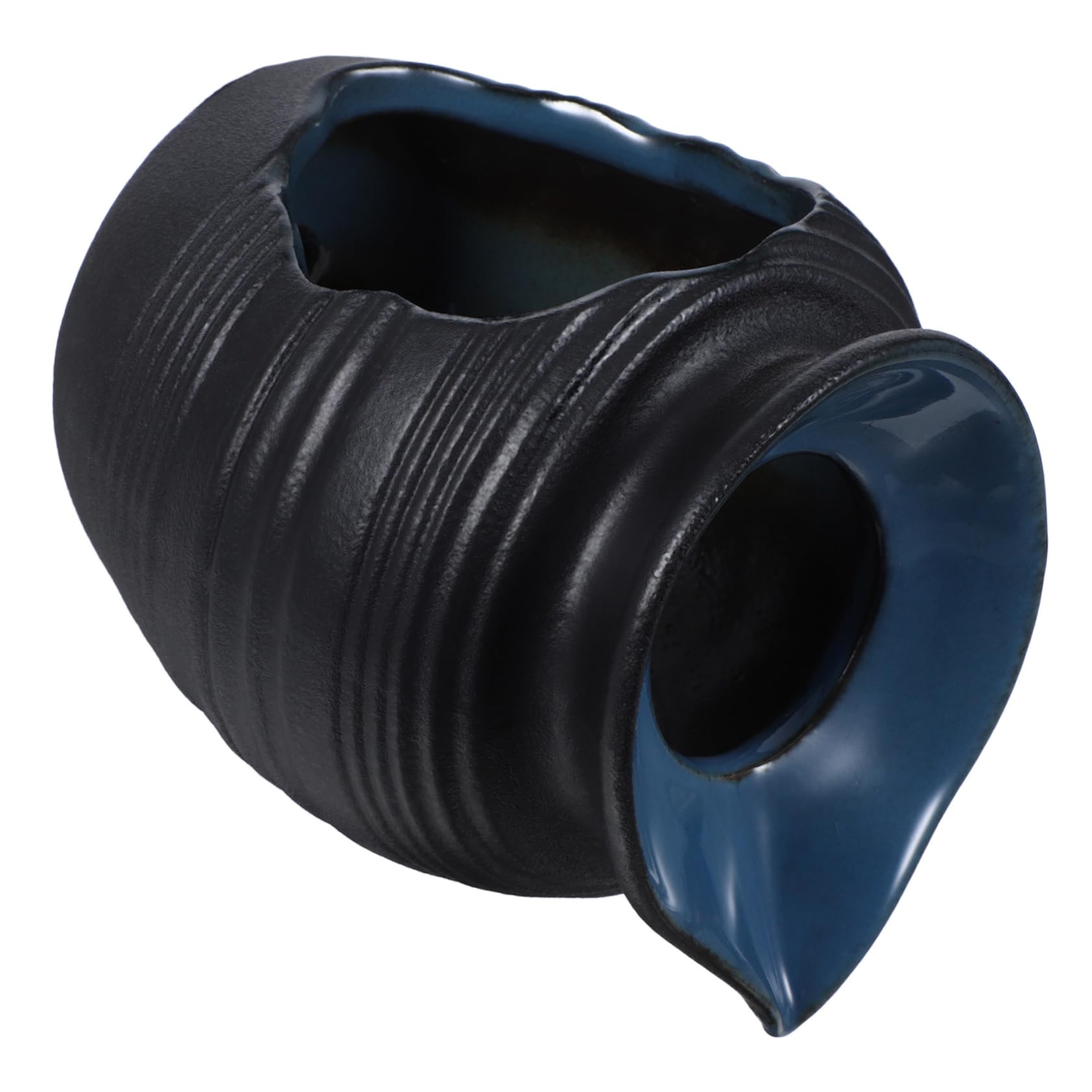 Happyyami Water Fountain Ornament Courtyard Jar Waterfall Jar for Indoor Outdoor Fountain Pond Decor