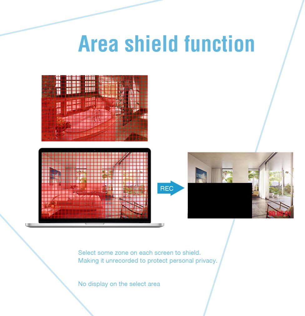 TMEZON outdoor camera with night vision and rainproof features, installed on a brick wall during a storm.