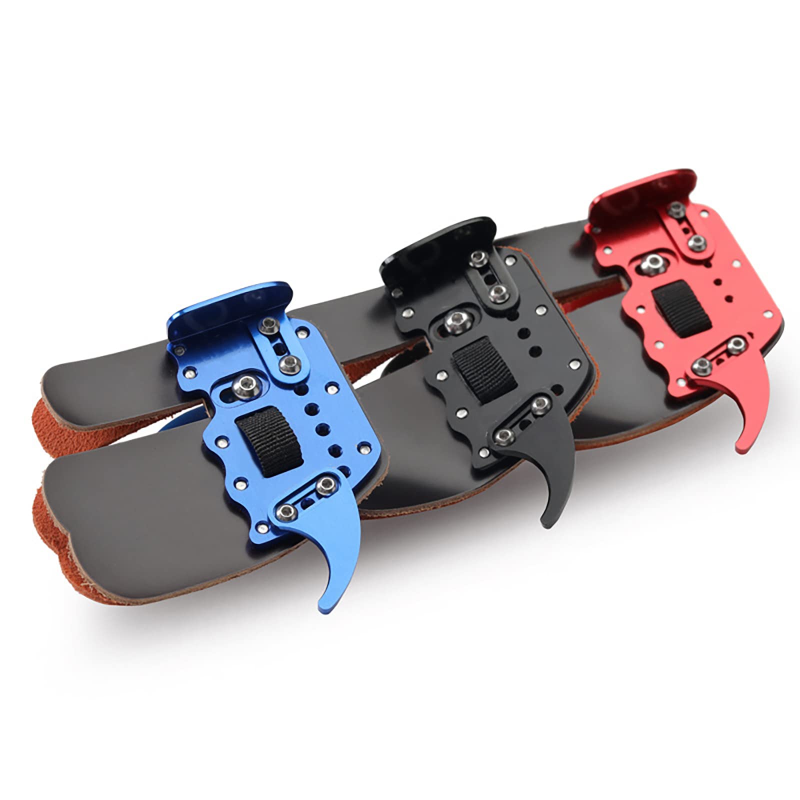 Paradito Per Arco Ricurvo - Pelle Vera E Piastra Alluminio, Mano Destra - Foto 10