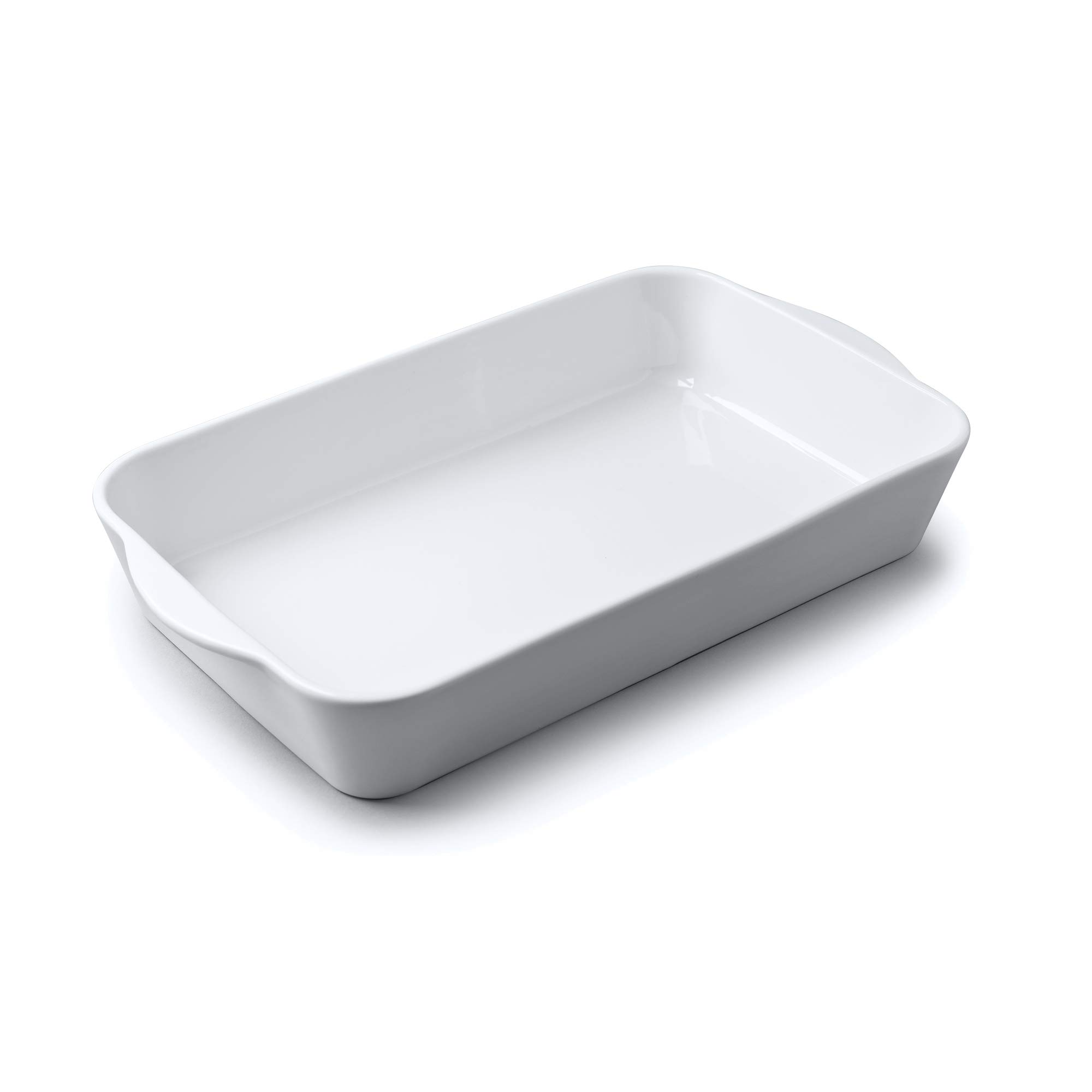 WM Bartleet & Sons 1750 T417 - Fuente de horno (porcelana, 34 x 20 cm), color blanco