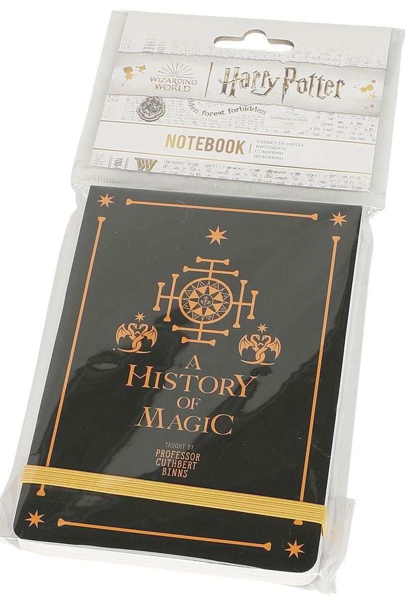 Harry Potter Pocket Notebook - History Of Magic - Notebook Journal Accessories, multicolour