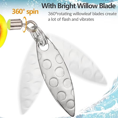 Miniatura 2 de THKFISH Jig Heads Crappie Jigs anzuelos de pesca, cabezas de plantilla para pesca de señuelos de cangrejo, plantillas de pesca para agua dulce, 20