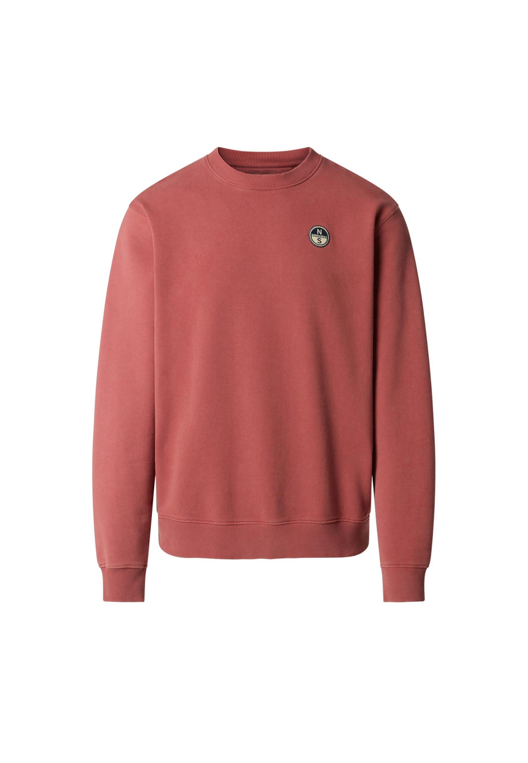 NORTH SAILS Felpa Uomo in Cotone Organico con Stampa Archive