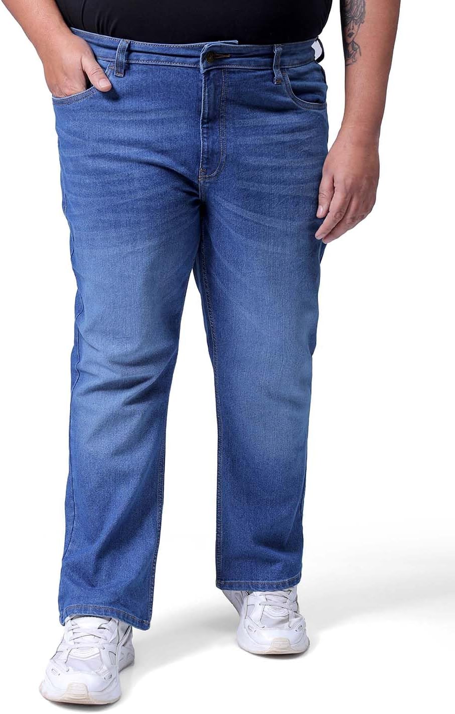 Men's Bootcut Jeans, Admiral, 42