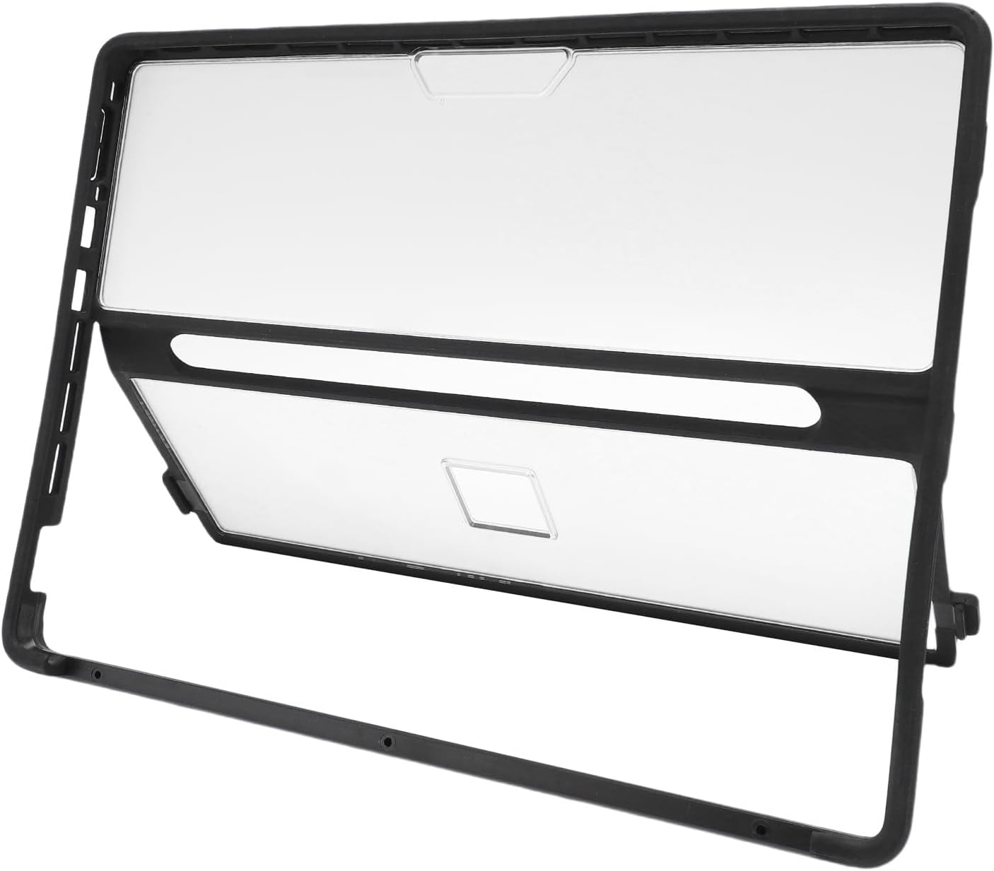 PUSOKEI Rugged Shockproof Tablet Case for Pro 11 10 9 8 13 Inch, Full Access Design for Tablet Keyboards, for Comfortable Experience, PC, Silicone Material (Matte White)