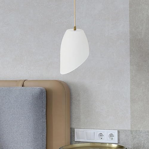 Miniatura 8 de 2 unids pantalla de herradura inclinada lámpara de cabeza plana pantalla pantalla plástico blanco pantallas reemplazo lámpara de pie cubiertas de