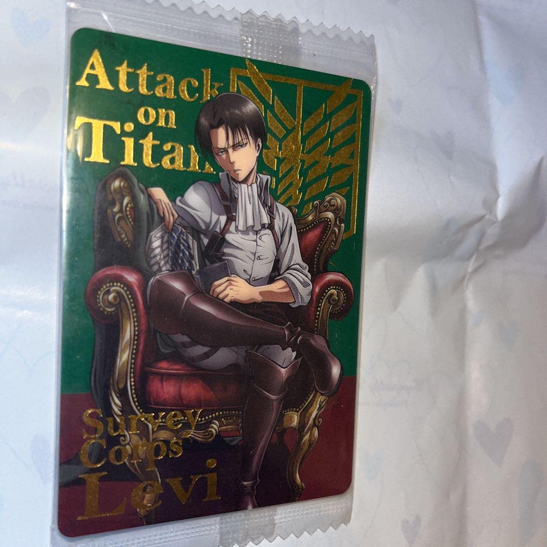 進撃の巨人 リヴァイ 金箔入りカード Amazon.co.jp: 進撃巨人