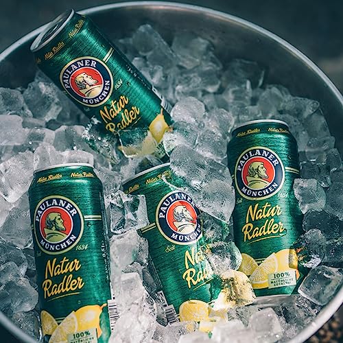 Paulaner Natur Radler•Biermischgetränk Münchner Hell-Zitronenlimonade•EINWEG(24x0,5l)