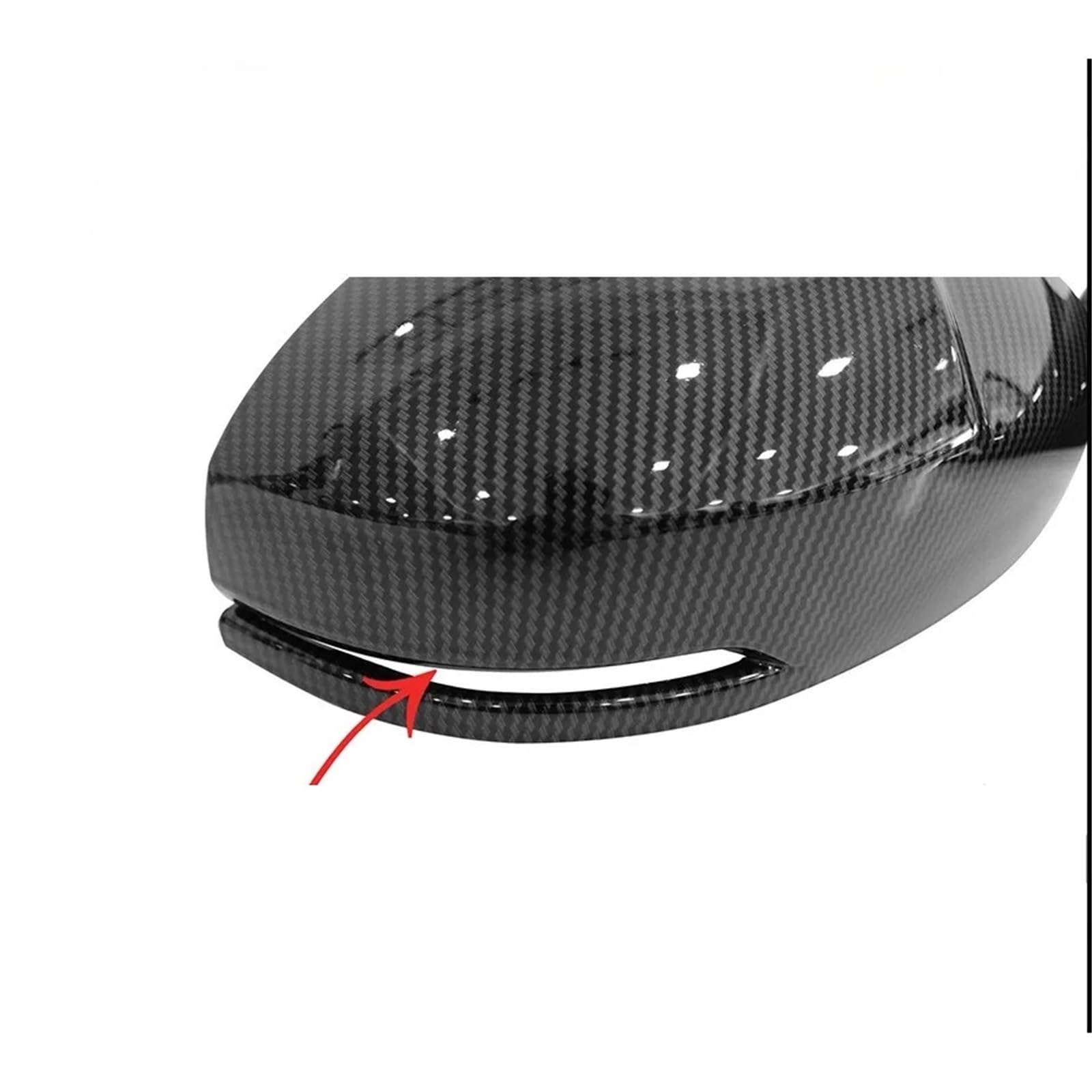 Auto Spiegelkappen Für City GM6 2014 2015 2016 2017 2018-2020 | Auto-Seitentür-Flügel-Rückspiegel-Abdeckung, Seitenspiegel-Carbon-Abdeckung, Horn-Design