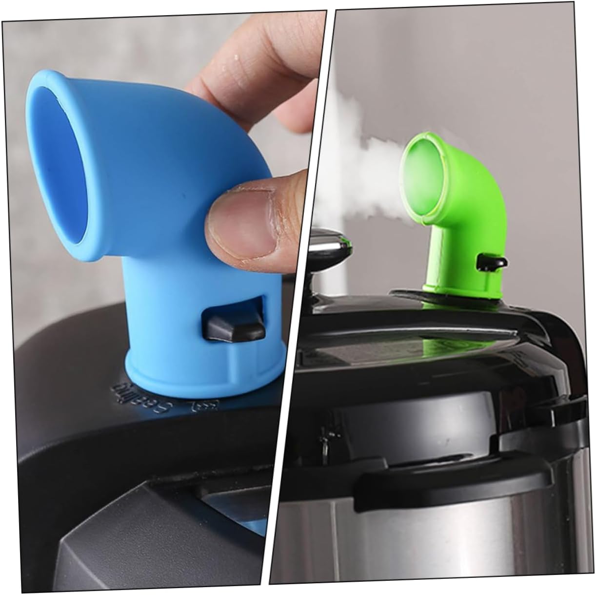 Unlock Perfect Pressure Cooking: Review the Hemoton Silicone Steam Diverter