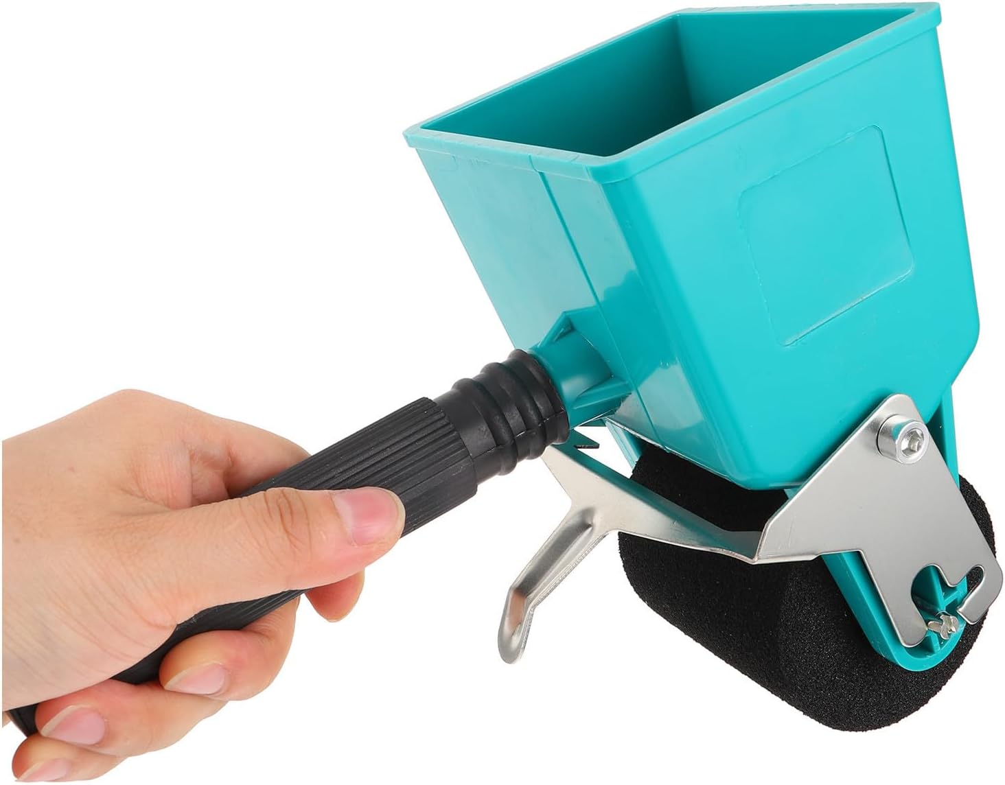 Generic Portable Glue Roller Applicator for Woodworking and Box Gluing, Compact and Adjustable Handheld Adhesive Spreader with Plastic, Metal, and Sponge Materials for Professional Use