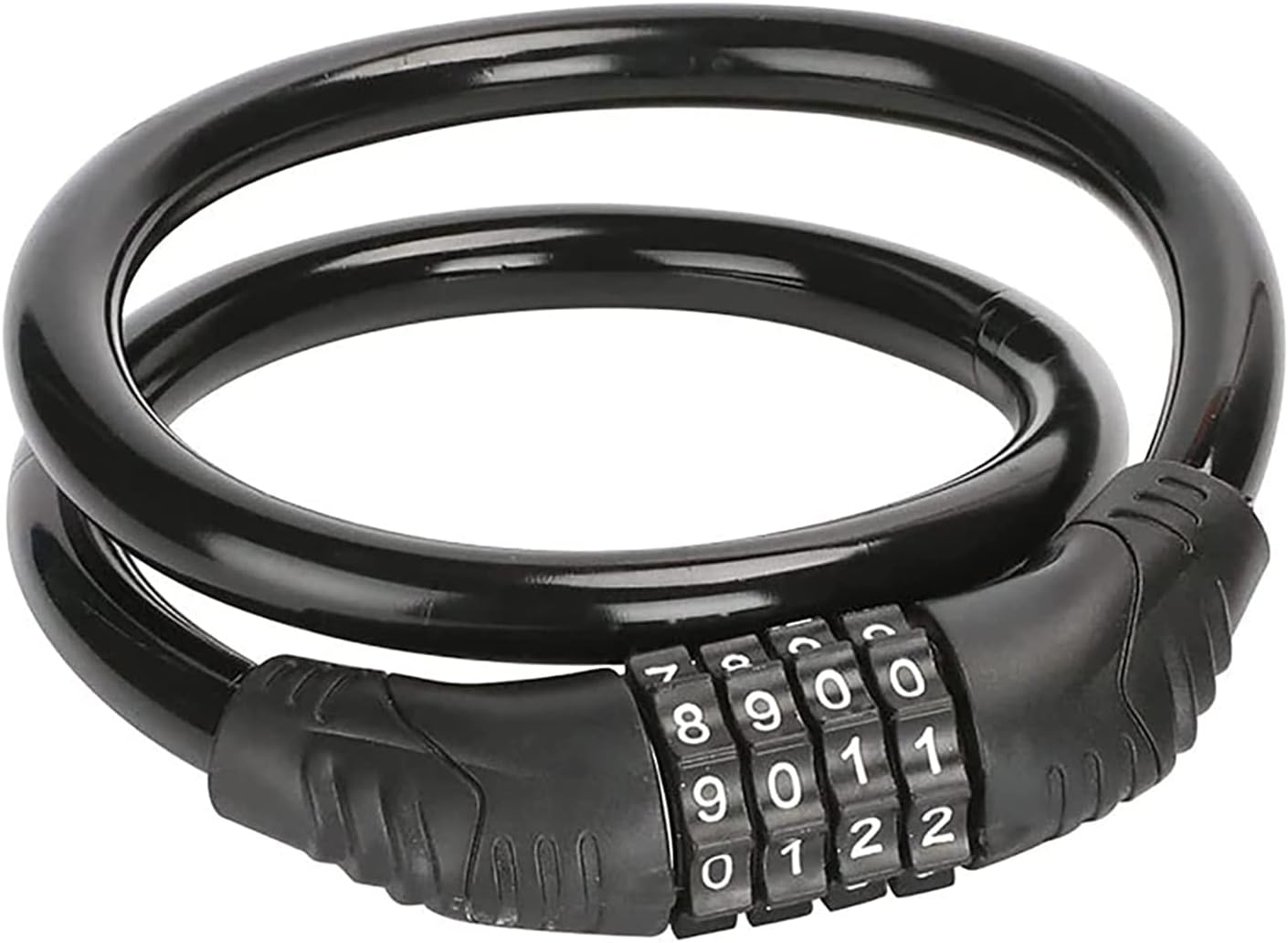 Bike Lock, Anti Theft 2 Feet Bicycle Lock 4 Digit Resettable Bike Lock