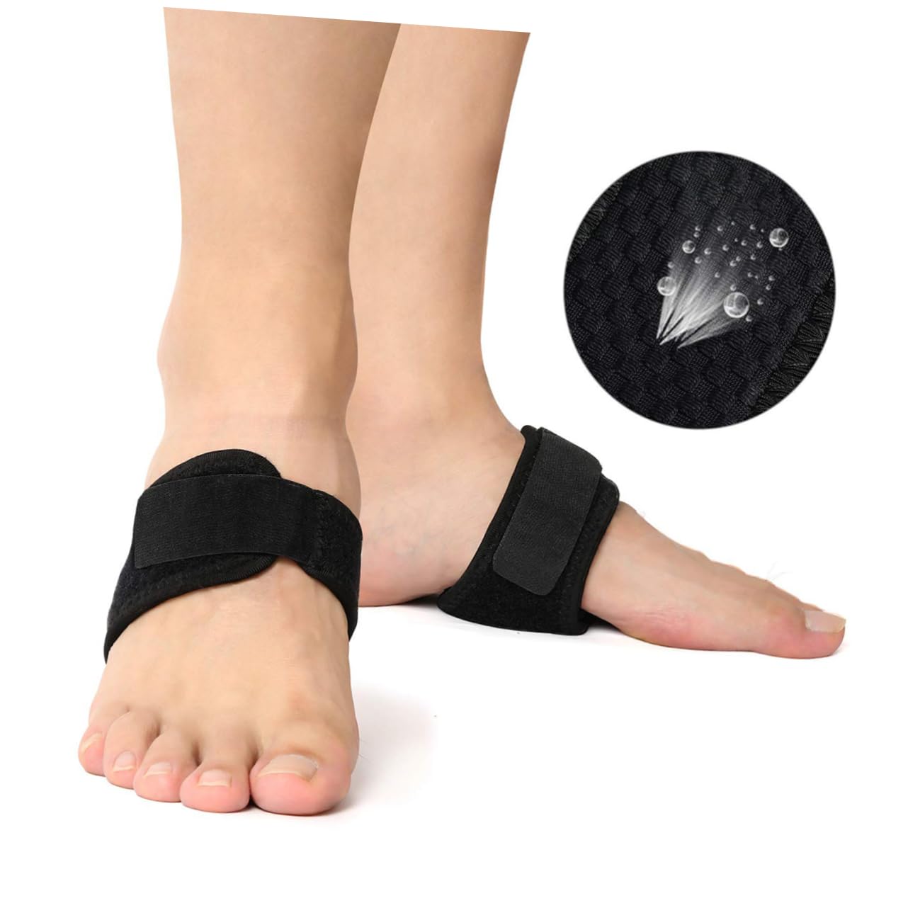 FOMIYES Djustable Arch Support Bands for Comfortable Shoe Inserts for Women Men Arch Support Pads