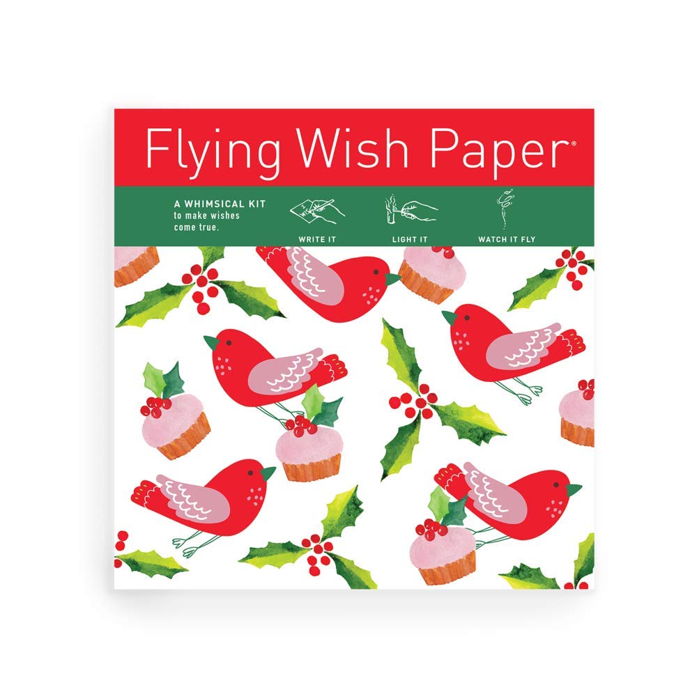 Flying Wish Paper le grand kit cadeau de vœux éphémères pour les fêtes de Noël