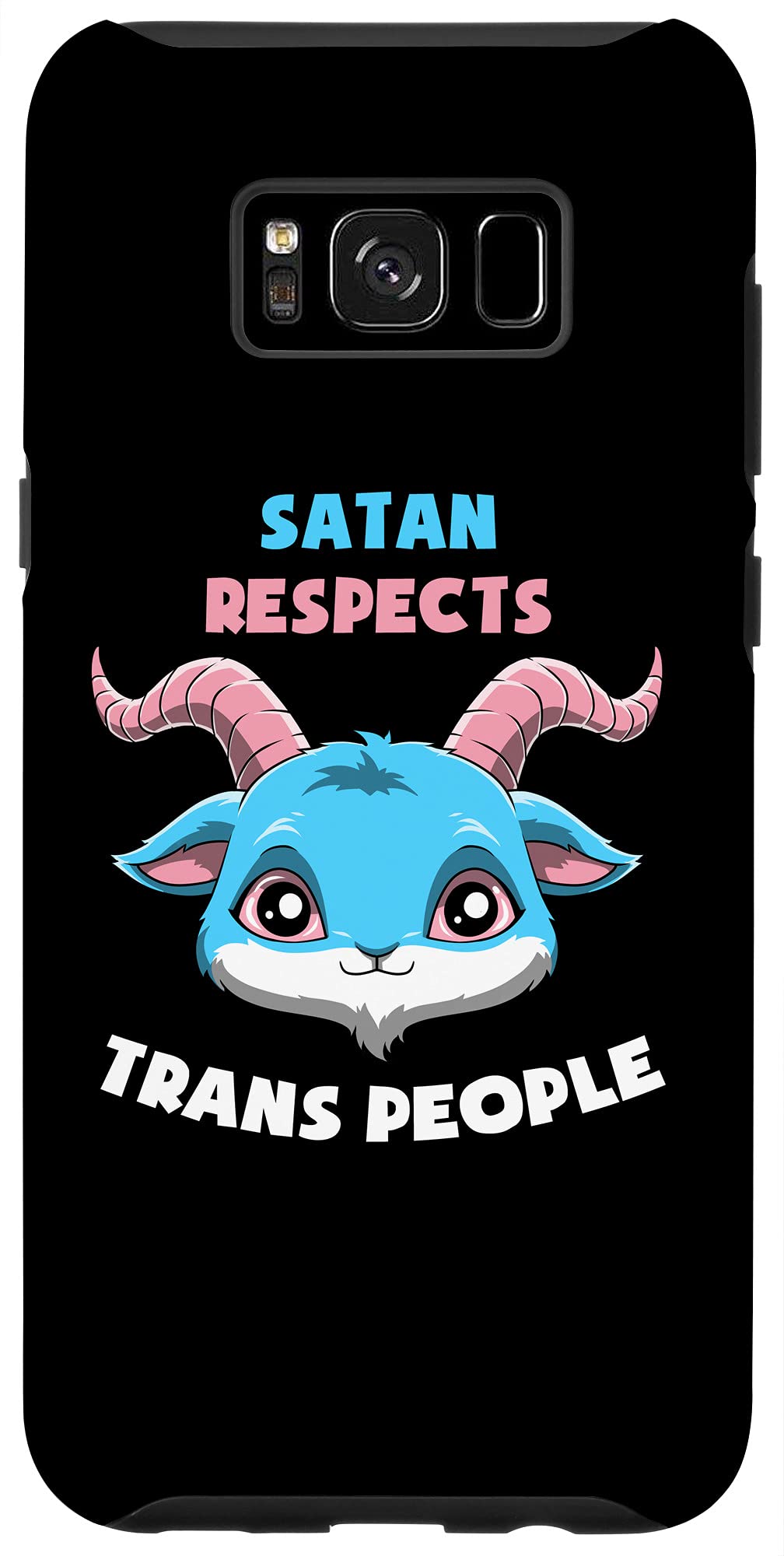 Galaxy S8+ Transgender Pride Satan Transmen Transwomen Case