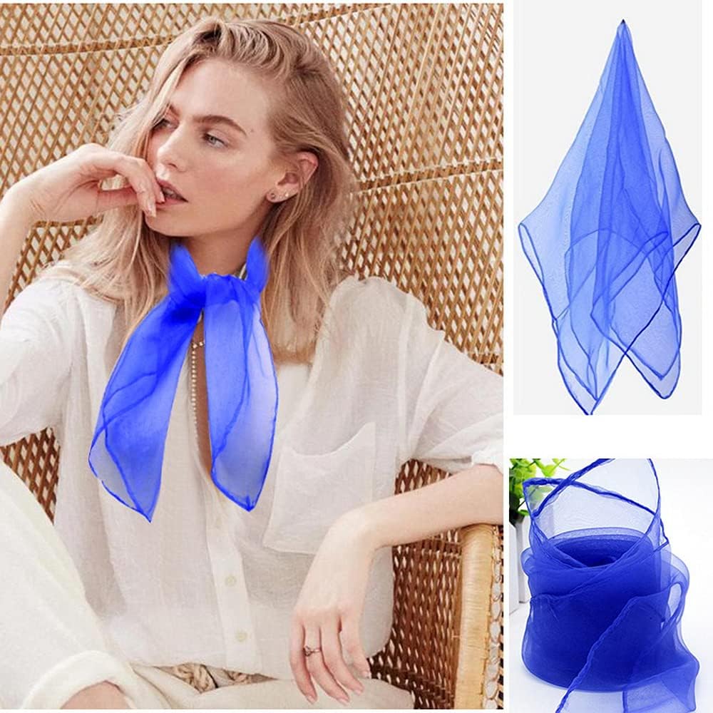 LWMTT Foulard Colorati Per Bambini - 24 Pezzi, 60x60cm, Per Danza, Giocoleria, Sensoriale, Sciarpe Da Danza, Spettacolo - Foto 6