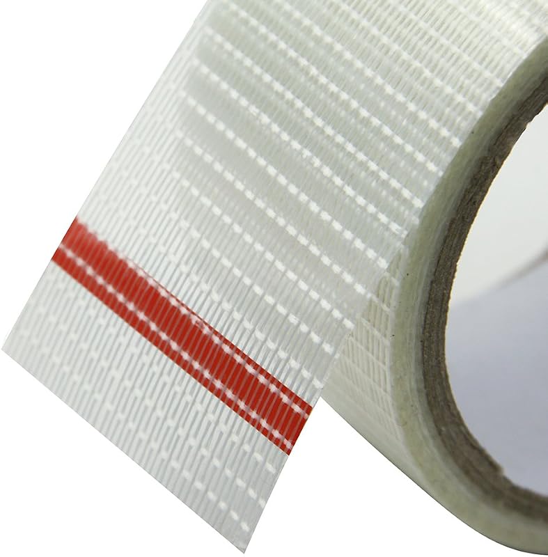 emma kites Kite Sail Repair Fiberglass Bi Directional Filament Tape Patch Waterproof Translucent Back-up Tool for Outdoor Kite Flight Roll 30 FT x 1.97 in (LxW)