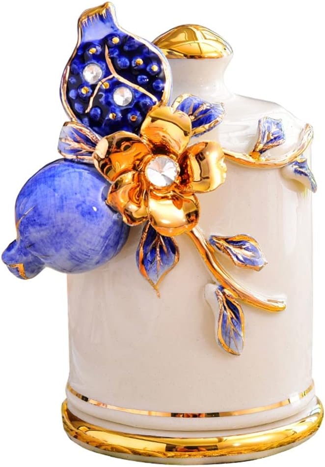 Nordic ceramic cotton swab toothpick holder storage box home hotel decoration desktop