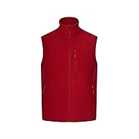 VELILLA 105905; Gilet in pile, colore rosso