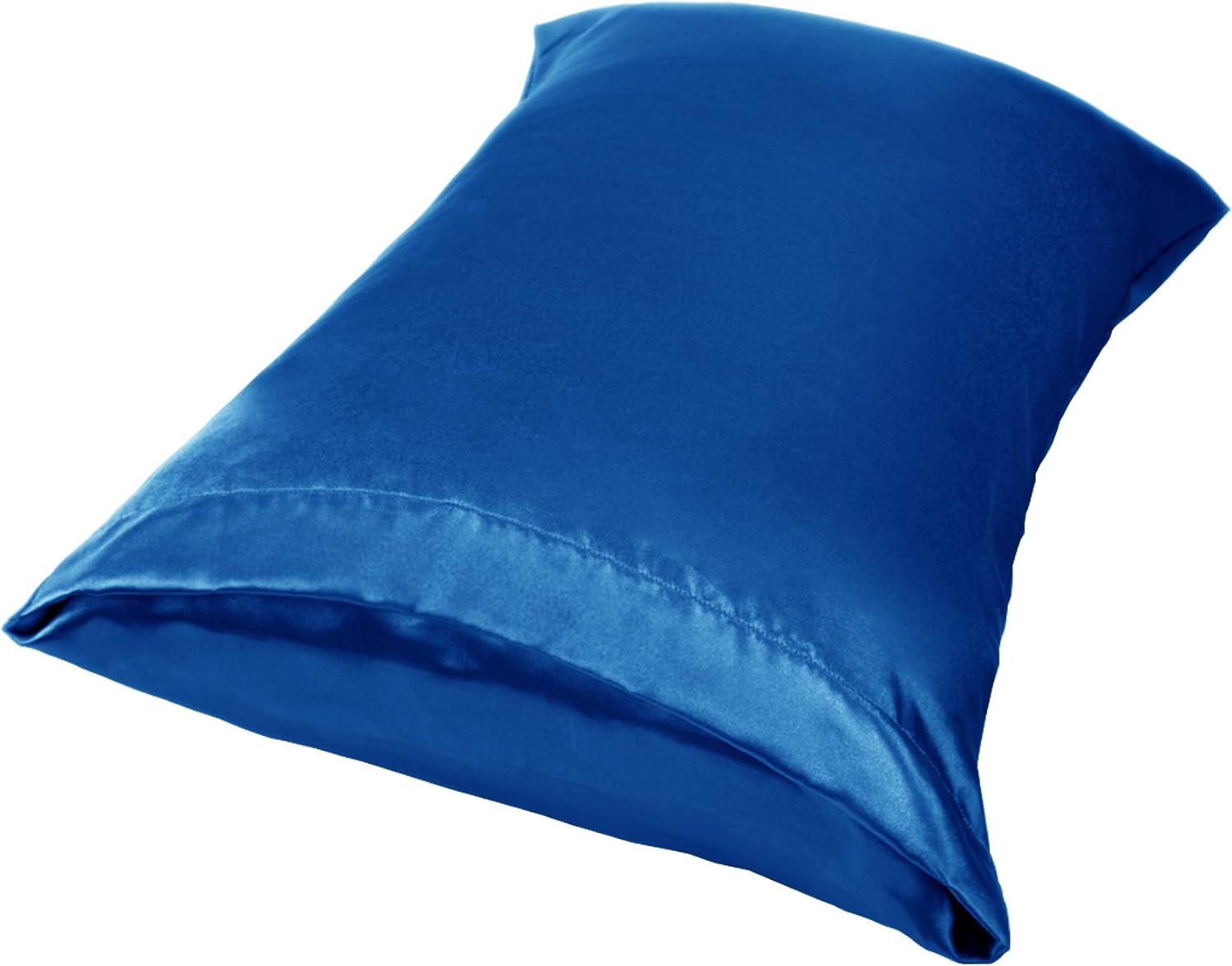 Basic Beyond Satin Pillowcase for Hair and Skin, Soft, Breathable Soft Set of 2 Pack with Sleep Masks