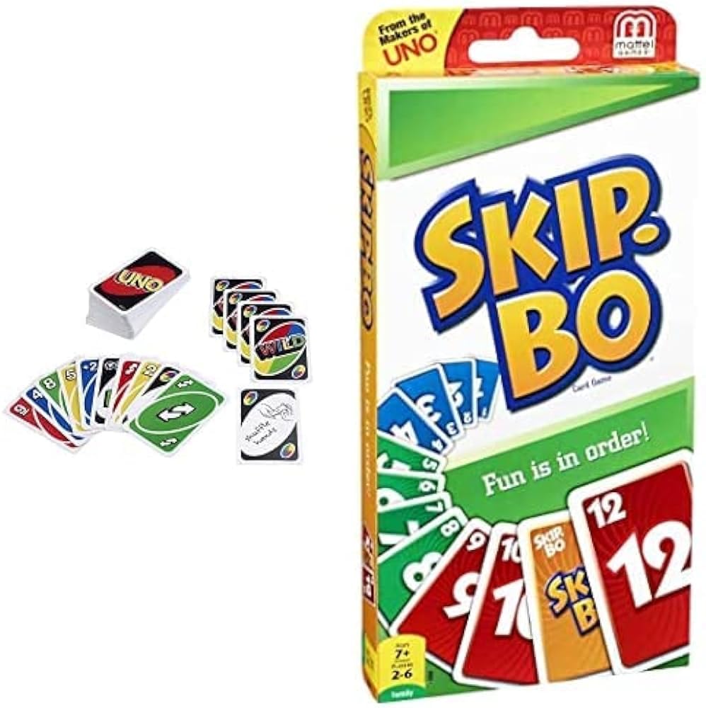 Skip bo | Skip-bo Cards | Skip Bo Card Games | Travel Card Game for 2-6 Players, Adults Teen, Families, and for All Ages Skip bo Cards Cards | Water Proof Cards (B0DC6V1WX5) Amazon Price History, Amazon Price Tracker