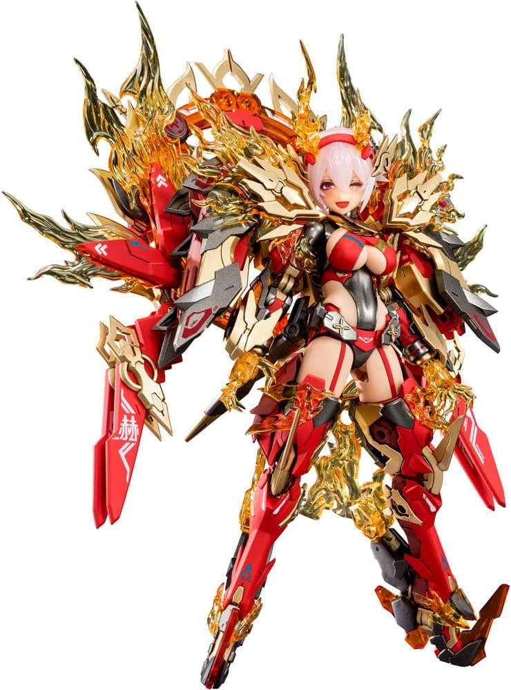 KOTOBUKIYA Megami Device Imperial Shrine Susanowo Guren Total Height Approx. 8.7 inches (220 mm), 1/1 Scale Plastic Model, KP745